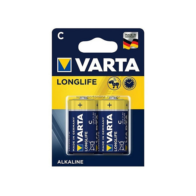 VARTA Alkaline batteries 2pcs. Type C Gazimağusa - изображение 1