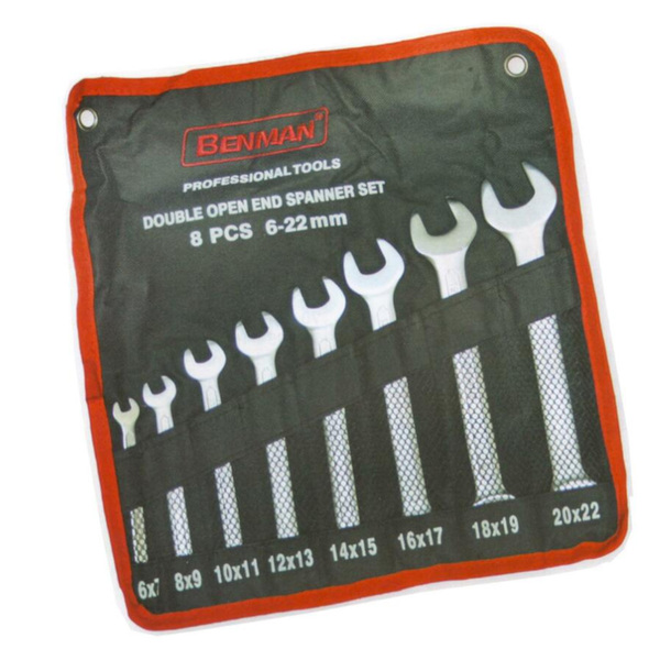 BENMAN Double open end spanner set 12pcs (6-32) Gazimağusa - изображение 1