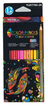 TRQ-1254-YL817152-24 Crayons 12pcs Gazimağusa