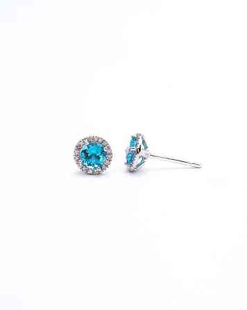 Topaz Stud Earrings Gazimağusa