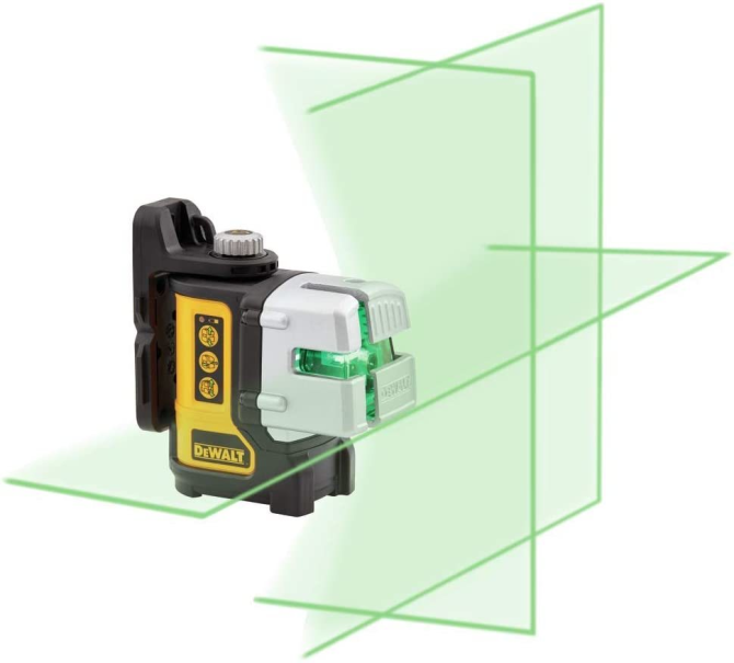 DEWALT 3 X 360 Cross Line Green Laser - DW089CG Gazimağusa - изображение 2