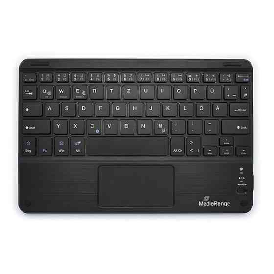 MEDIARANGE Compact size wireless keyboard with 64 keys and touchpad qwerty black Gazimağusa