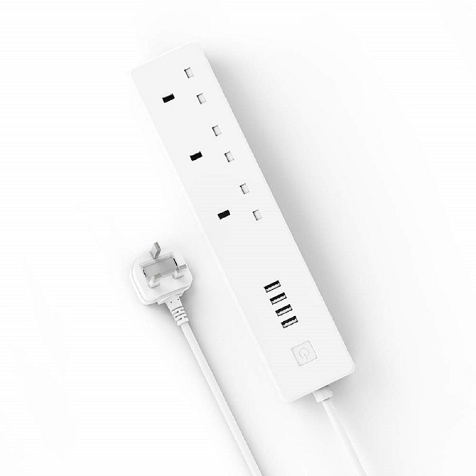 WOOX R4517 WI-FI SMART POWERSTRIP 3XUK & 4XUSB 4A Gazimağusa - изображение 1