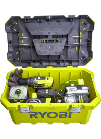 RYOBI Plastic toolbox 33L 290 X 240mm - RTB19INCH  - photo 2