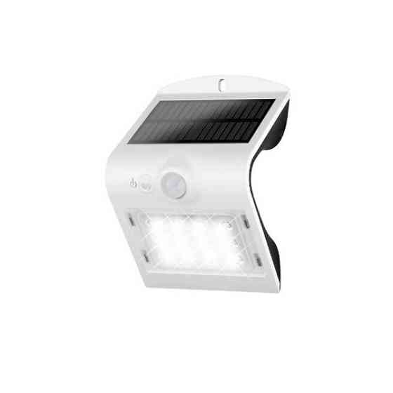 LED Solar outdoor wall light IP-65, 220LM 4000-6000K, white color Gazimağusa