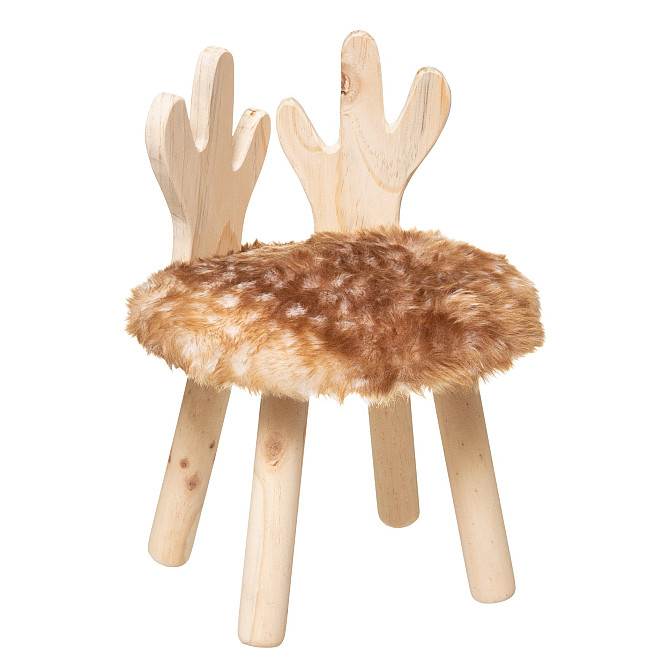 ATMOSPHERA Kids deer stool furry 27x38cm Gazimağusa - изображение 1