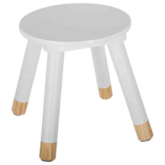 ATMOSPHERA White children stool wooden 24x26cm Gazimağusa