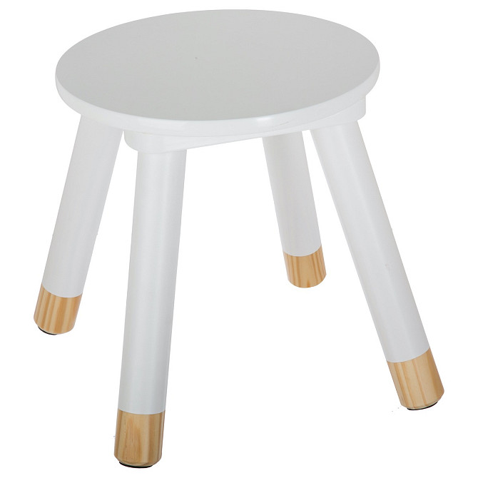ATMOSPHERA White children stool wooden 24x26cm Gazimağusa - изображение 1