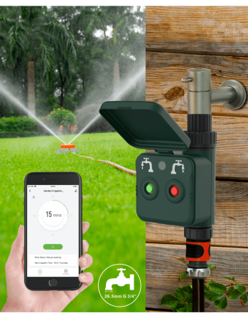 WOOX r7060 wi-fi zigbee smart garden irrigation control Gazimağusa - изображение 3