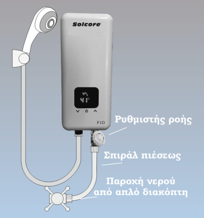 SOLCORE Electric water heater F1D -5.5KW Gazimağusa - изображение 2