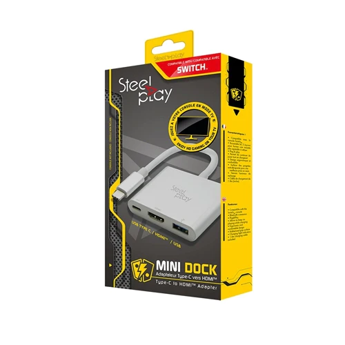 STEELPLAY - MINI DOCK - USB-C/HDMI ADAPTER (SWITCH) Gazimağusa
