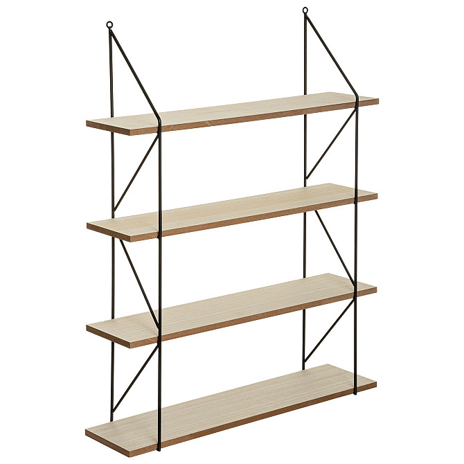 FIVE Wall shelf with 4 levels 60x16.8x81.4cm Gazimağusa - изображение 1