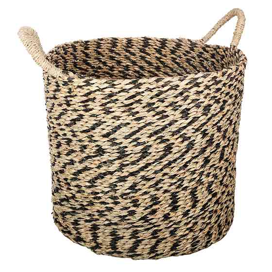 ATMOSPHERA Basket seagrass with handles 42x34cm Gazimağusa