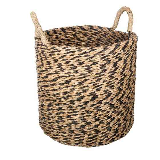 ATMOSPHERA Basket seagrass with handles 30x26cm Gazimağusa