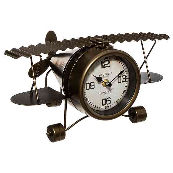 ATMOSPHERA Clock plane metal 31.7x21.7x16.6cm Gazimağusa