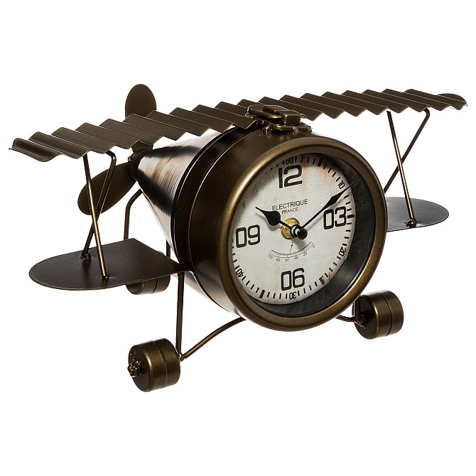 ATMOSPHERA Clock plane metal 31.7x21.7x16.6cm Gazimağusa - изображение 1