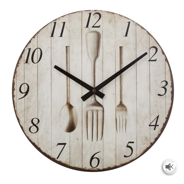 ATMOSPHERA Kitchen wall clock wooden 28.5x3.8cm Gazimağusa - изображение 1