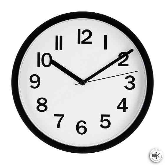 ATMOSPHERA Wall clock plastic black 22.3x3.8cm Gazimağusa