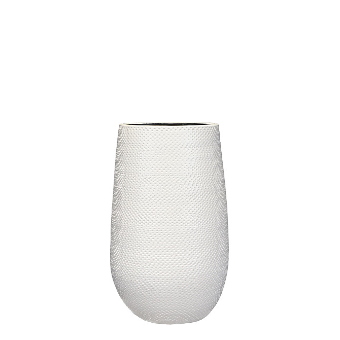 MICA Vase ceramic white H35xD21cm Gazimağusa - photo 1