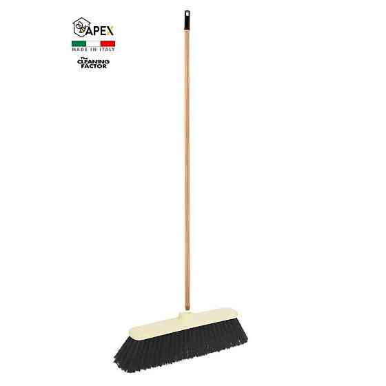 APEX Broom with wooden handle indoor 120cm Gazimağusa