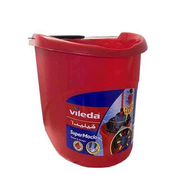 VILEDA Bucket with wringer grey and red Gazimağusa