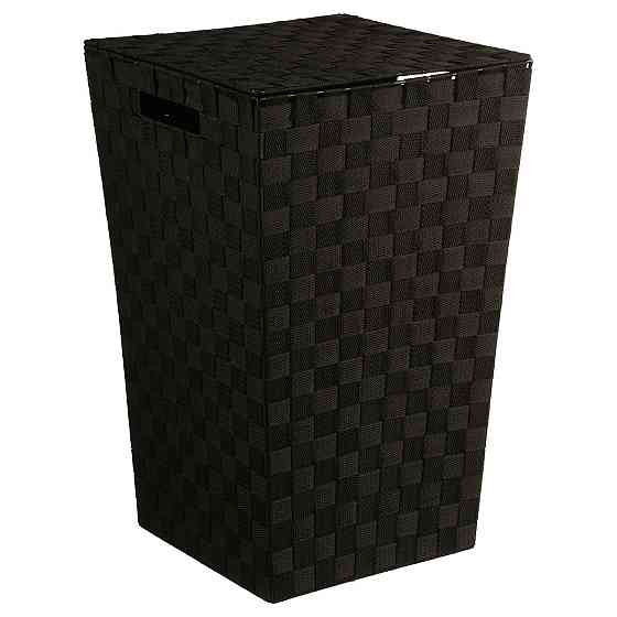 FIVE Laundry basket black polyester 33x33x53cm Gazimağusa
