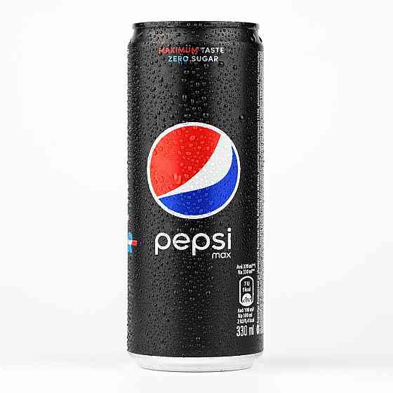 Pepsi Max Zero Sugar Can 330 ml Gazimağusa