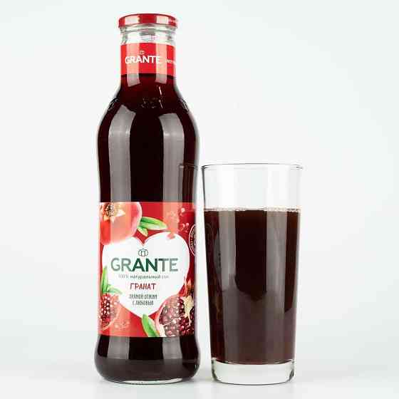Pomegranate juice, direct extraction, clarified, pasteurized 750 ml Gazimağusa