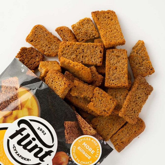 Rye Croutons With Bavarian Sausages Flavor 70 g Gazimağusa - photo 1