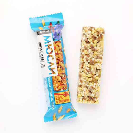 Muesli Bar Cereals With Flax Seeds 24 g Gazimağusa