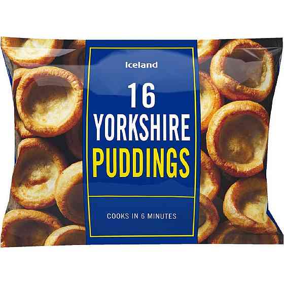 ICELAND 16PK GOLDEN YORKSHIRES PUDDING Gazimağusa