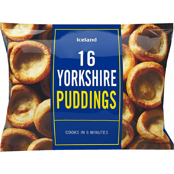 ICELAND 16PK GOLDEN YORKSHIRES PUDDING Gazimağusa - photo 1