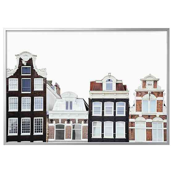 BJORKSTA painting/Amsterdam Buildings, 200x140 cm Gazimağusa