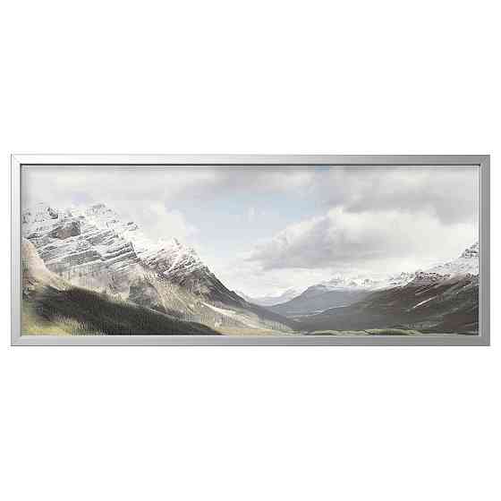 BJORKSTA painting/Mountain landscape, 140x56 cm Gazimağusa