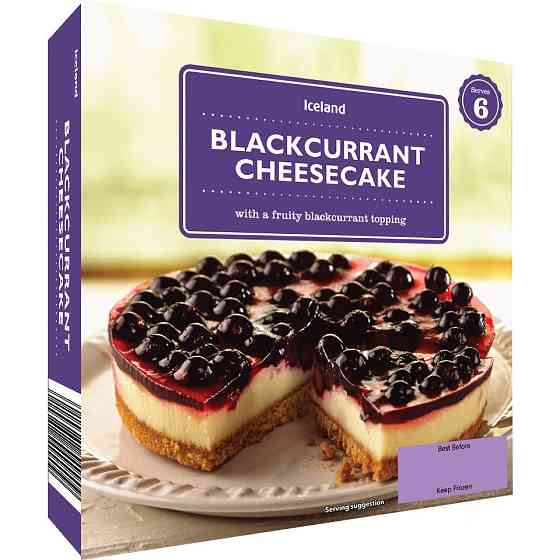 ICELAND BLACKCURRANT CHEESECAKE Gazimağusa