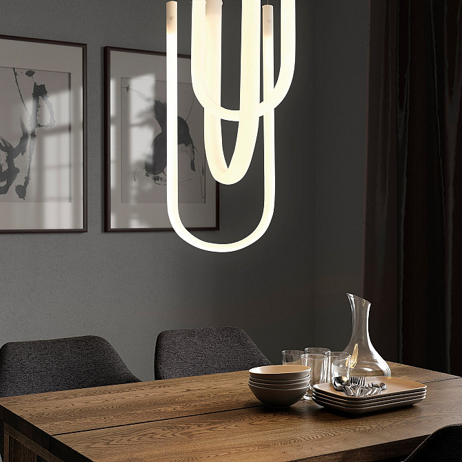 WARMBLIXT pendant lamp with integrated LED lighting/emulsified glass Gazimağusa - photo 7