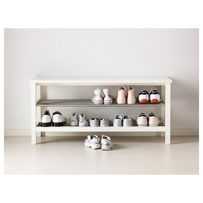 TJUSIG bench with shoe rack, 108x50 cm Gazimağusa - photo 3