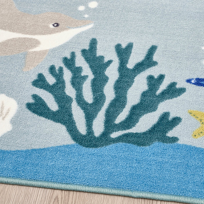 BLAVINGAD rug/ocean animal pattern, 133x133 cm Gazimağusa - photo 6