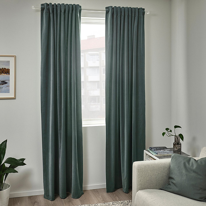 SANELA partial blackout curtains 140x300 cm, 2 pcs. Gazimağusa - изображение 6