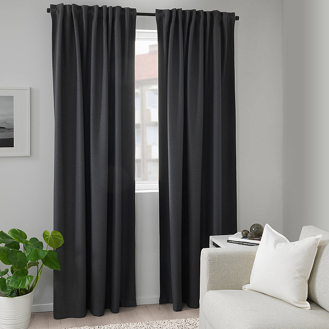 ANNAKAJSA partial blackout curtains, 2 pcs. Gazimağusa - изображение 3