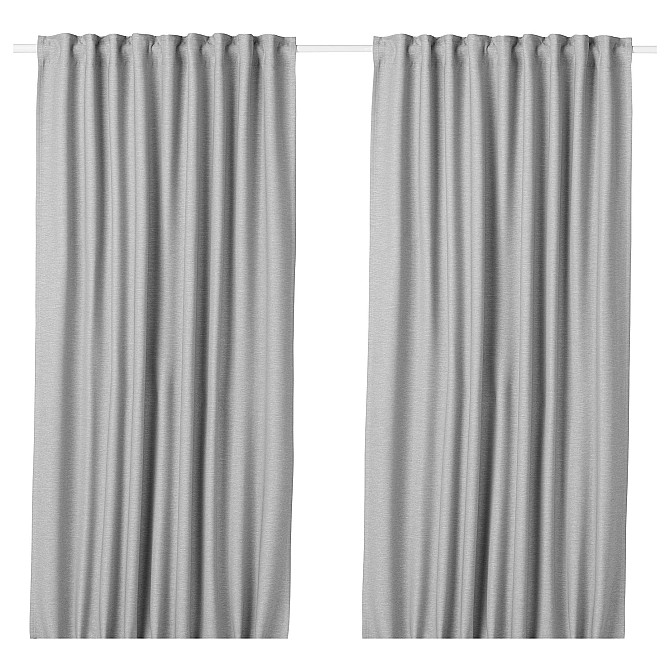 VILBORG partial blackout curtains, 2 pcs. Gazimağusa - изображение 1