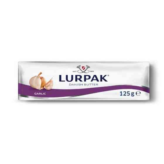 LURPAK DANISH BUTTER WITH GARLIC 125G Gazimağusa