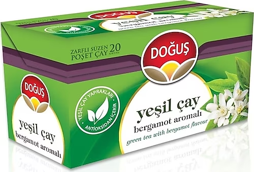 BERGAMOT GREEN TEA S.BAG 20x1, 75 GR Gazimağusa