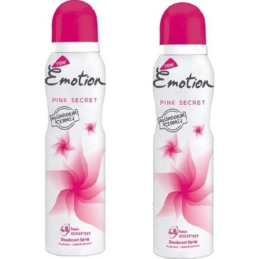 EMOTION 2 PACK PKT PINK SECRET DEO SPRAY 150 ML Gazimağusa - photo 1