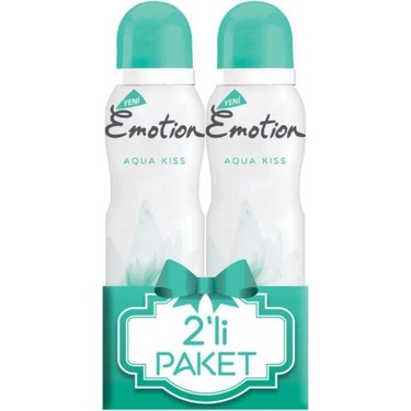 EMOTION 2 PACK PKT AQUA KISS DEO SPRAY 150 ML Gazimağusa - photo 1