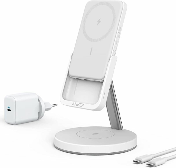 Anker PowerWave Mag-Go 2-in-1 5K Magnetic Powerbank And Wireless Stand Gazimağusa