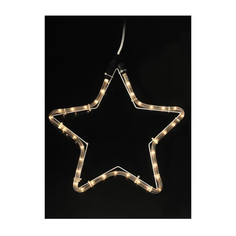 Illuminated Christmas star IP44 Gazimağusa