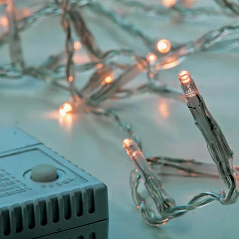 Christmas lights with warm light program 100LED IP44 795cm Gazimağusa
