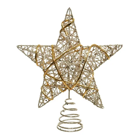 Christmas tree decoration wire angel gold 24cm Gazimağusa