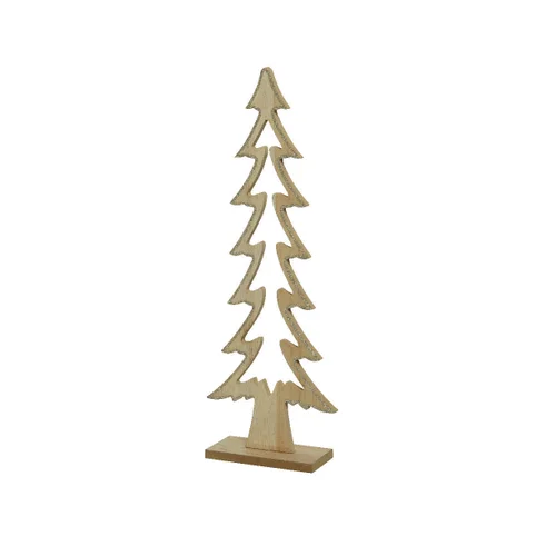 Christmas decorative tree brown wooden 41cm Gazimağusa